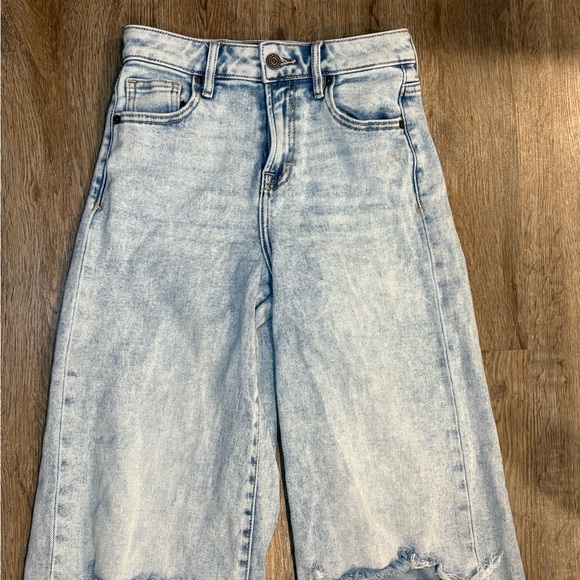 Hidden Light Blue Distressed Women Jeans, size 23 - Picture 2 of 10